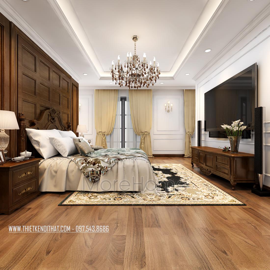 Nội thất phòng ngủ khách sạn - phòng luxury
